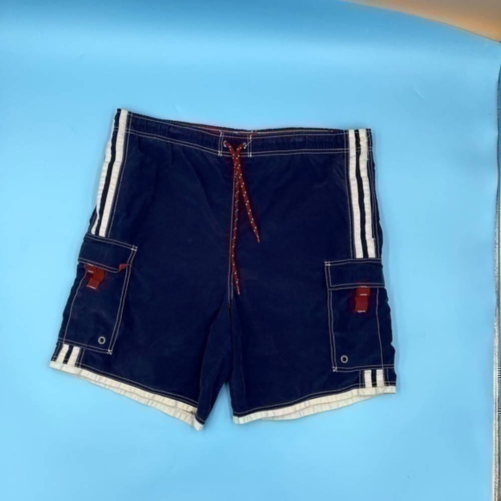 Vintage IGUANA Sportswear Cargo Swim Shorts